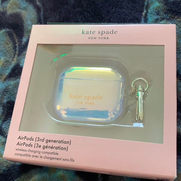 kate spade Other - New in box Kate spade Apple AirPod gen 3 case Iridescent